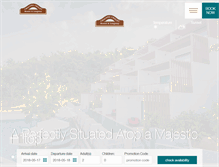Tablet Screenshot of chalongchaletresort.com